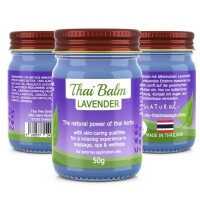 Massage Balm with Thai Herbs - Lavender (Purple)