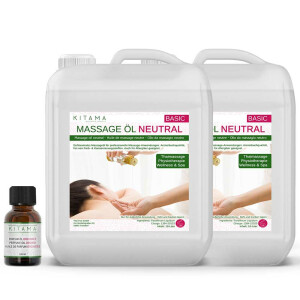 #2 DEAL: 2x 10L massage oil neutral + 100ml perfume oil...
