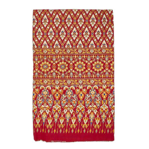 Thai Cloth Fabric Sarong - Thai Siam 2023 Premium Purple