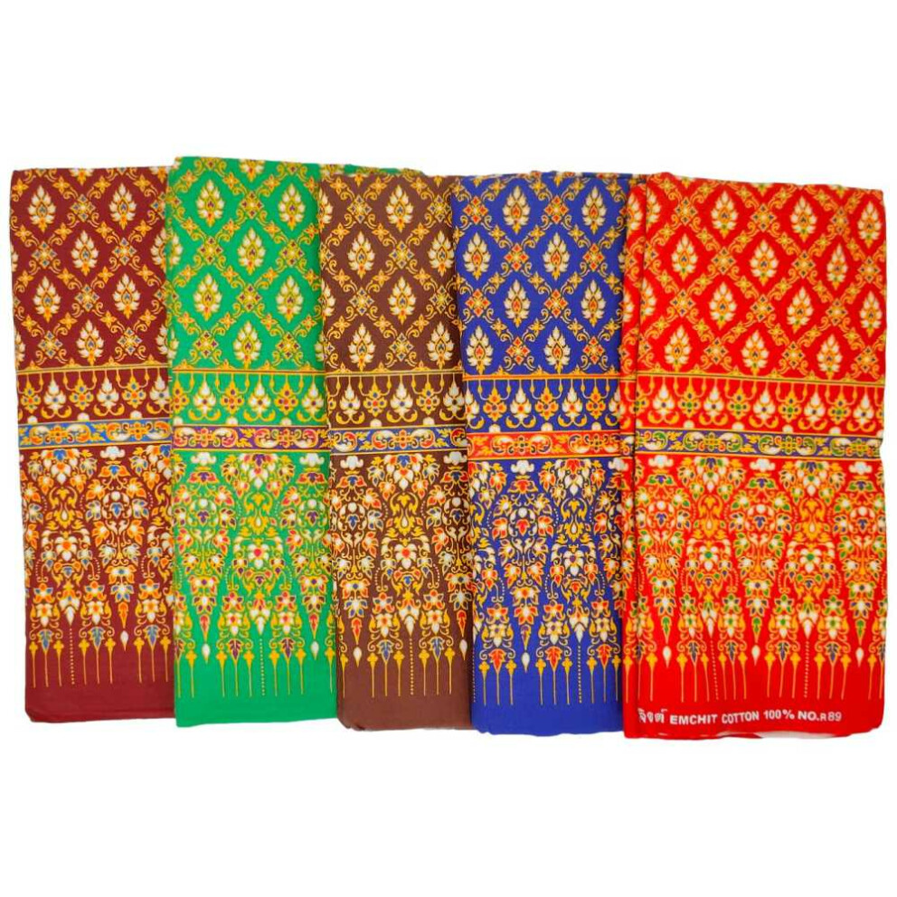 Sarong Betttuch Überwurf - Thai Siam Classic