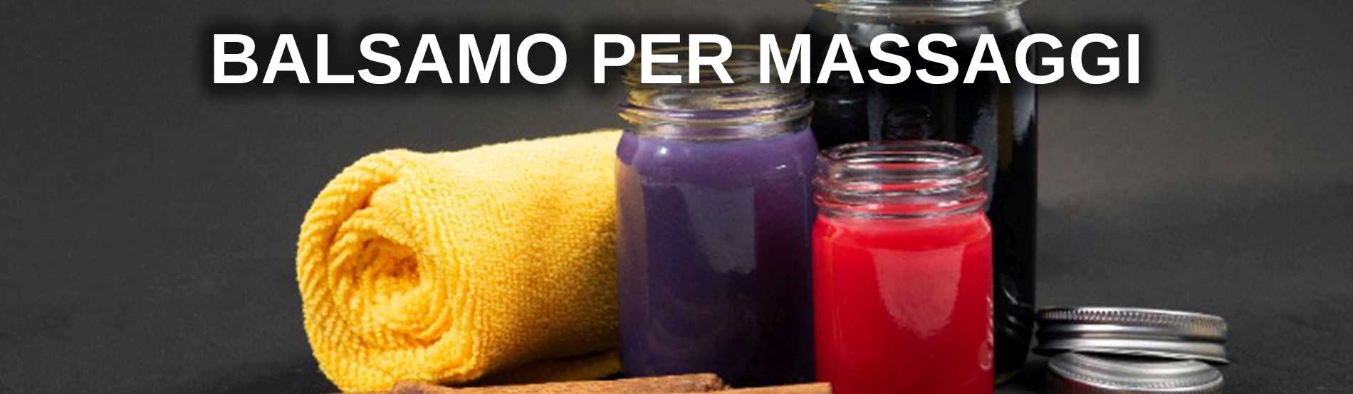 Balsamo da massaggio balsamo thai